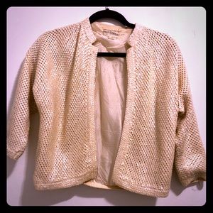 Vintage 50s sequined cardigan